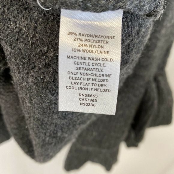 14th Union Wool Blend Ruffle Sleeve Sweater L - Picture 6 of 7